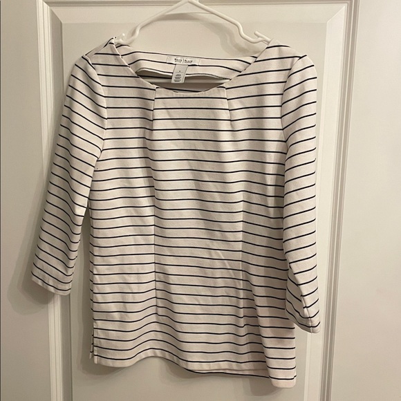 Tops - Women’s White House black market striped blouse